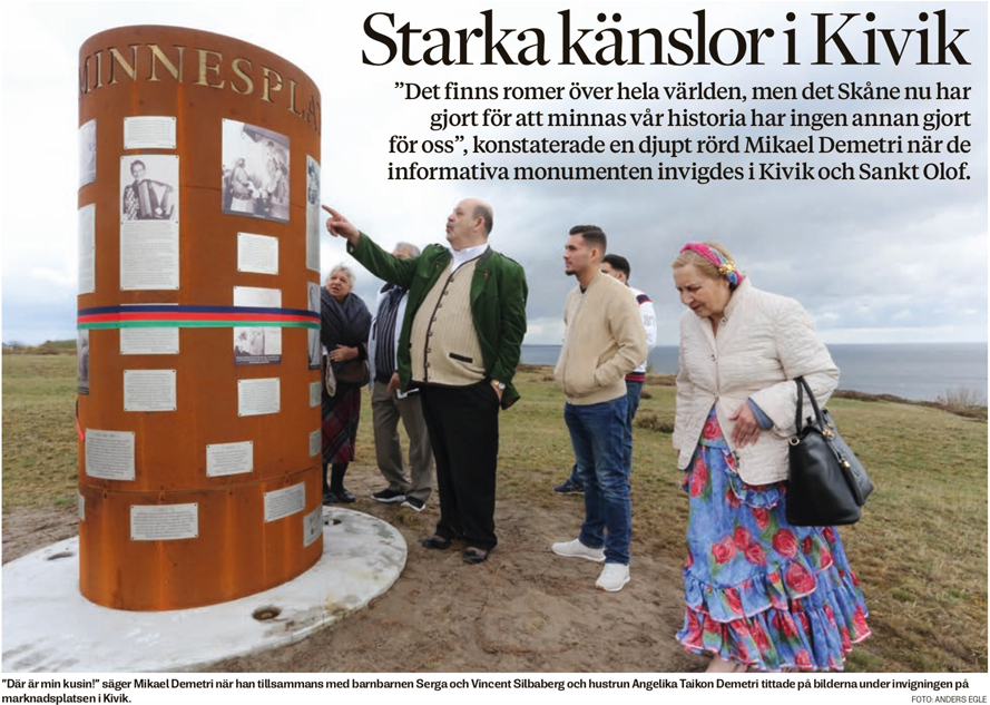 Starka känslor i Kivik