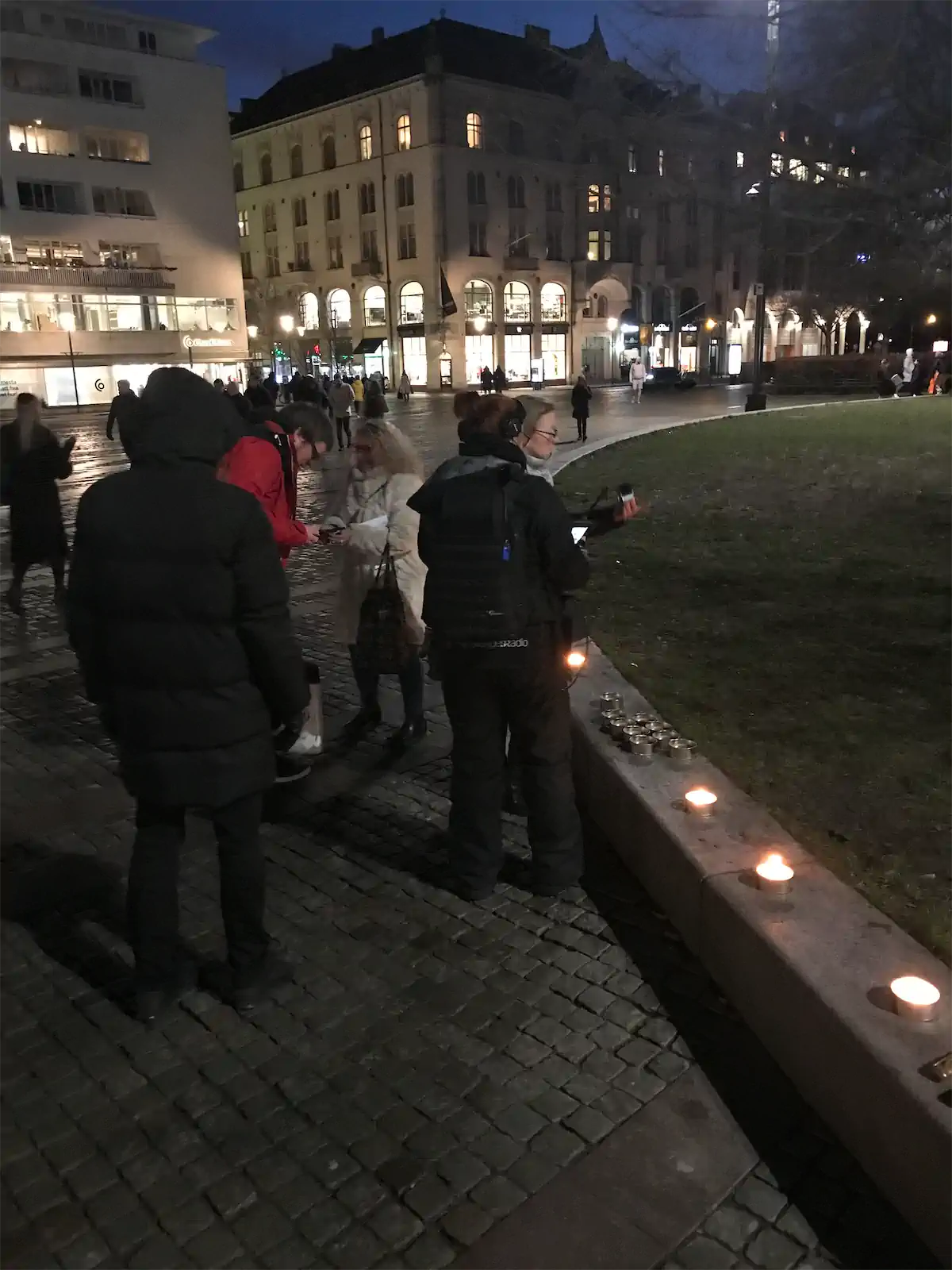 Romska Kulturcentret i Malmö Ljusmanifestation