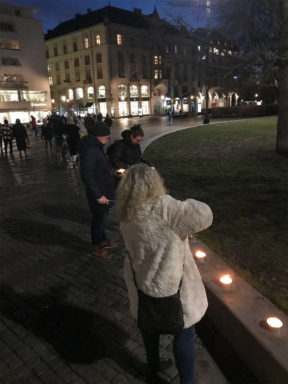 Romska Kulturcentret i Malmö Ljusmanifestation